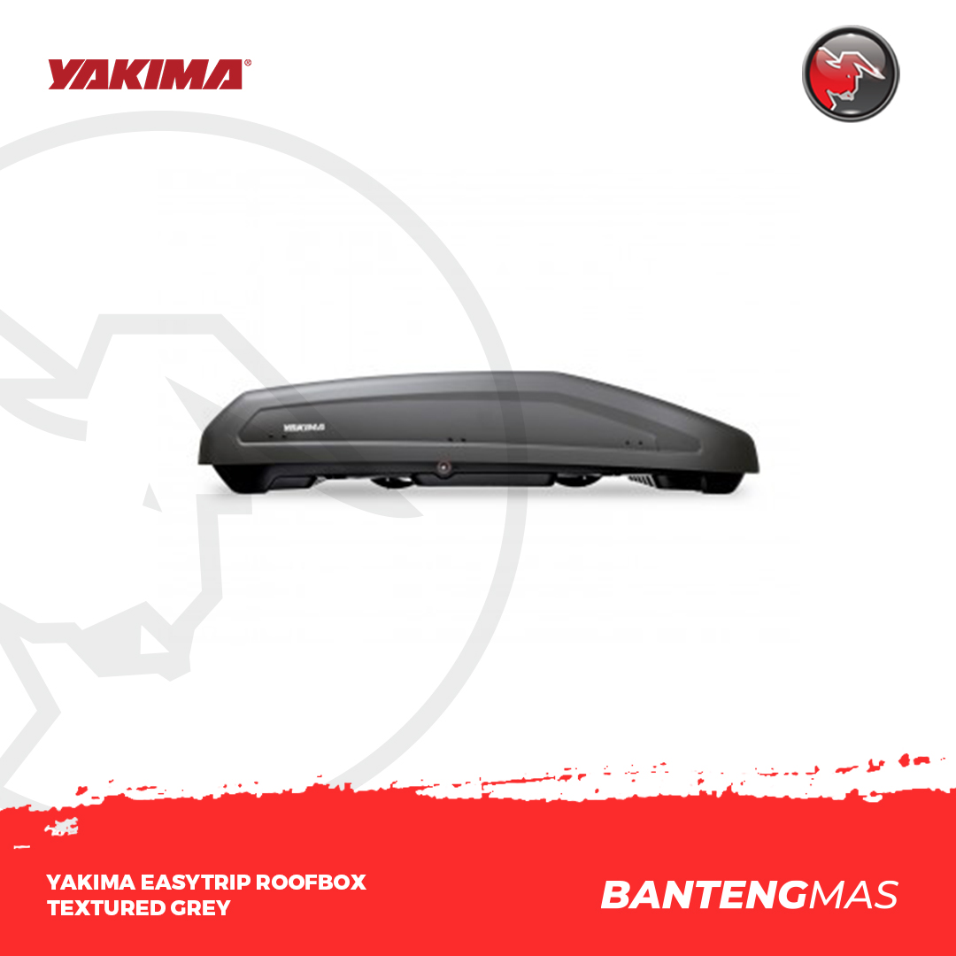 Yakima EasyTrip Roofbox Textured Grey